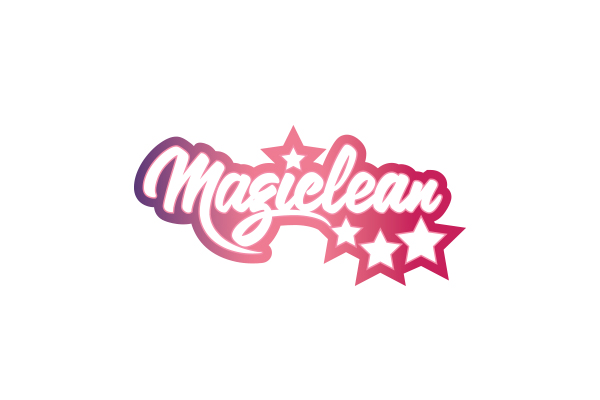 Steam clean company logo design